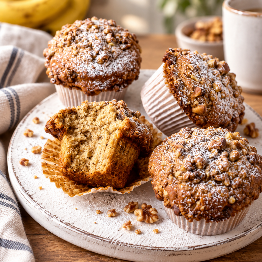 Gluten-Free Macadamia Nuts Muffins
