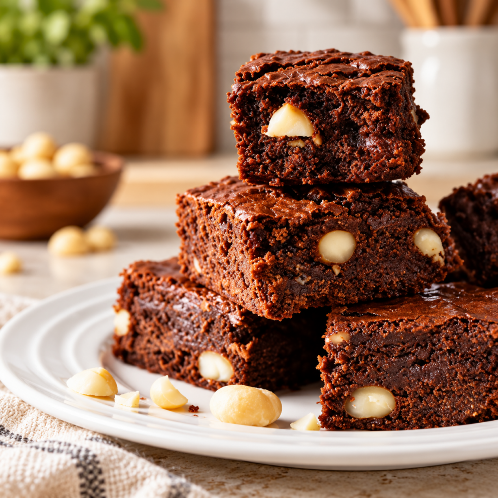 Macadamia Nut Brownies
