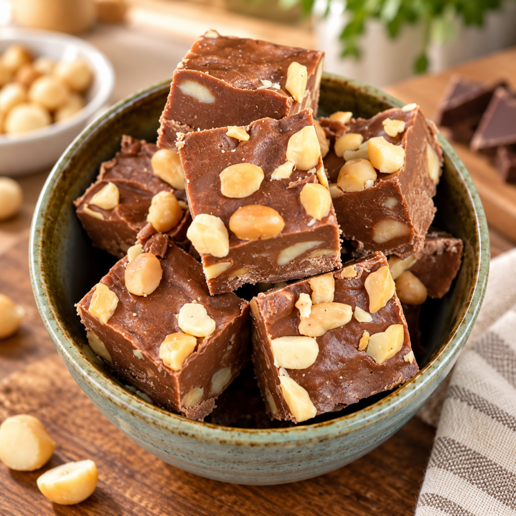 Macadamia Nut Fudge