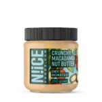 Niice Mac Butter Crunchy 250g Glass Jar PET Lid Transparent