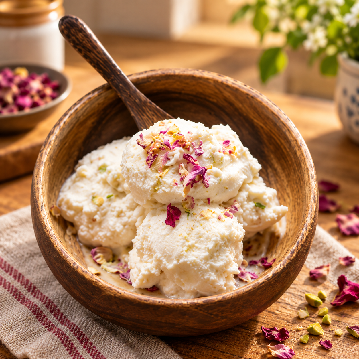 Read more about the article Vanilla Rose Ice-Cream